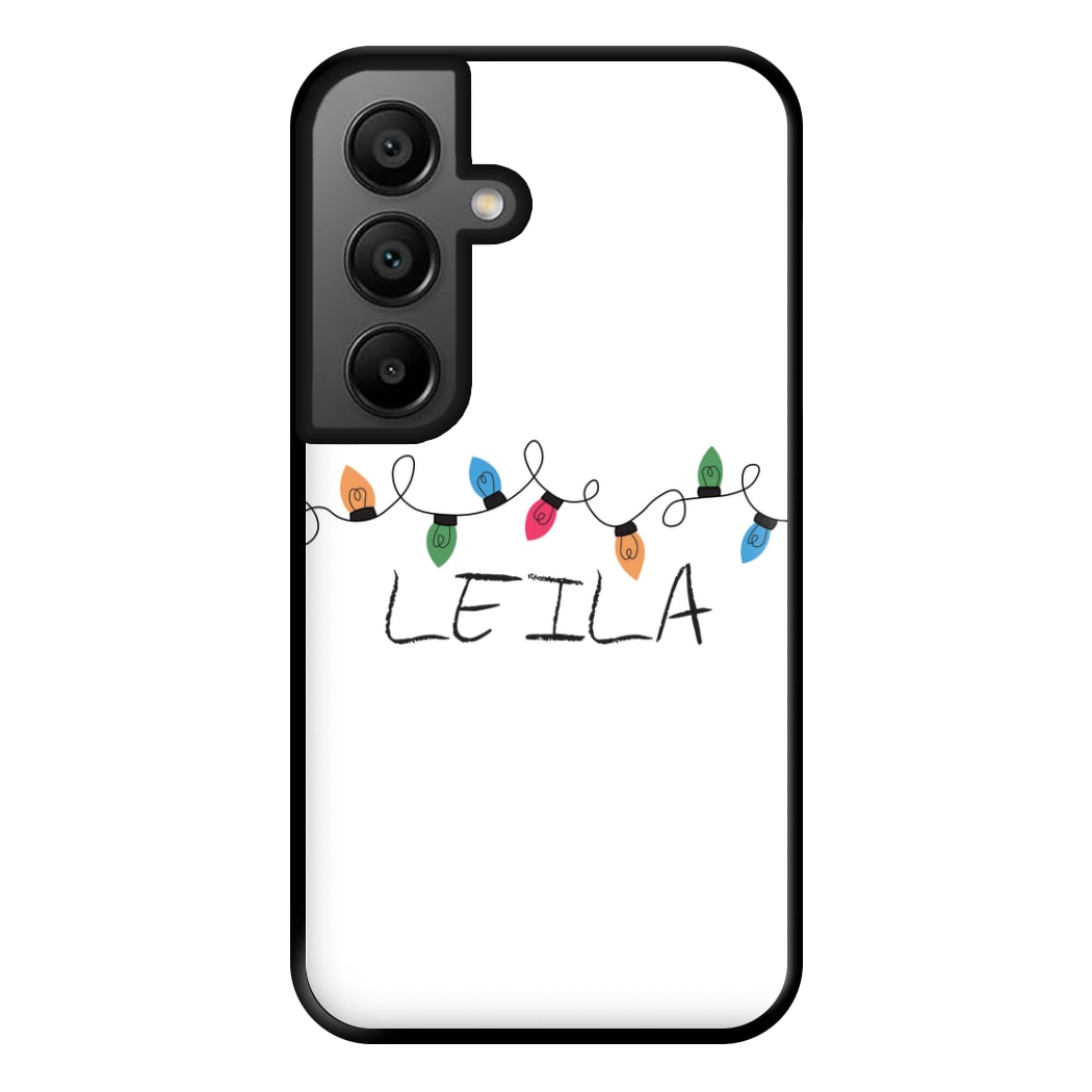 Fairy Lights - Personalised Stranger Phone Case for Google Pixel 8