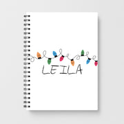 Fairy Lights - Personalised Stranger Notebook 1
