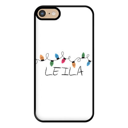 Fairy Lights - Personalised Stranger Phone Case for iPhone 6 / 7 / 8 / SE