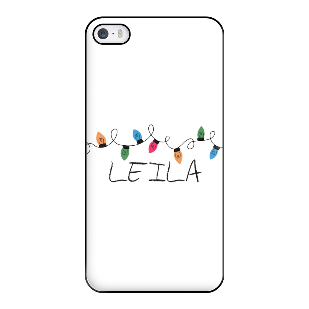 Fairy Lights - Personalised Stranger Phone Case for iPhone 5 / 5s / SE 2016