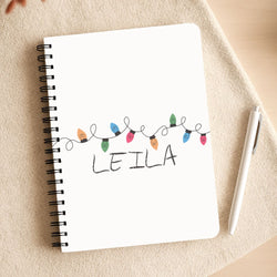 Fairy Lights - Personalised Stranger Notepad