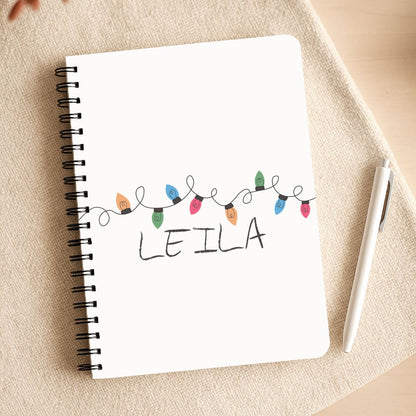 Fairy Lights - Personalised Stranger Notepad