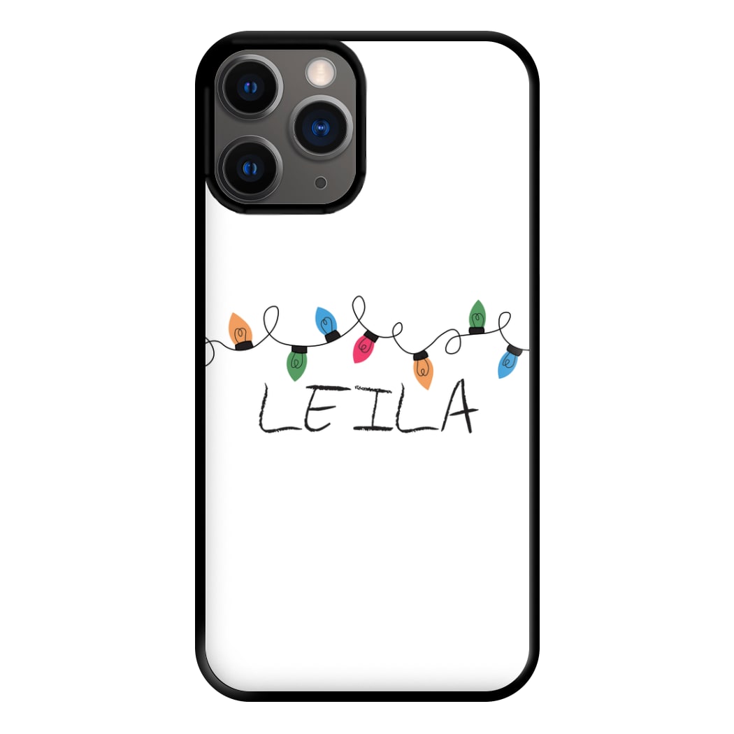 Fairy Lights - Personalised Stranger Phone Case for iPhone 12 Pro Max