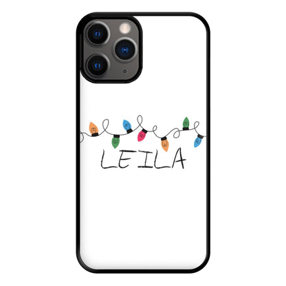 Fairy Lights - Personalised Stranger Phone Case for iPhone 12 Pro Max