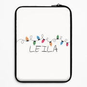 Fairy Lights - Personalised Stranger Laptop Sleeve 1