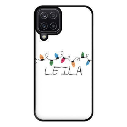 Fairy Lights - Personalised Stranger Phone Case for Galaxy A12