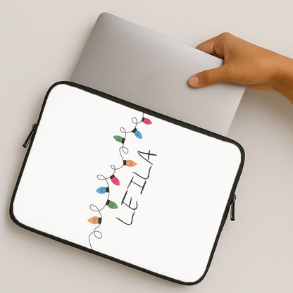 Fairy Lights - Personalised Stranger MacBook Case