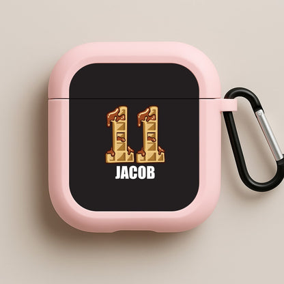 Eleven - Personalised Stranger Pink AirPods Case