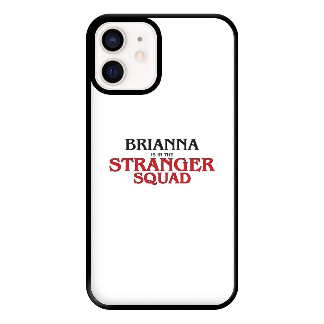 Stranger Squad - Personalised Stranger Phone Case for iPhone 12 Mini