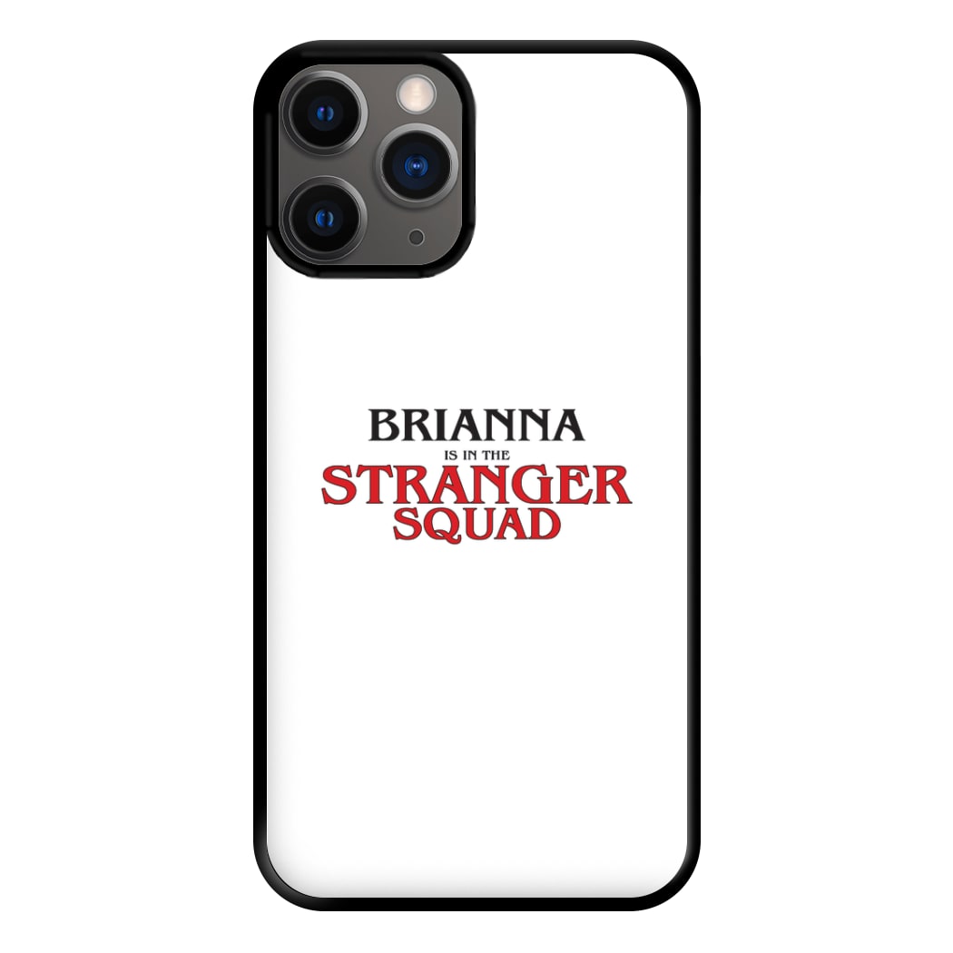 Stranger Squad - Personalised Stranger Phone Case for iPhone 12 Pro Max