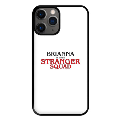 Stranger Squad - Personalised Stranger Phone Case for iPhone 12 Pro Max