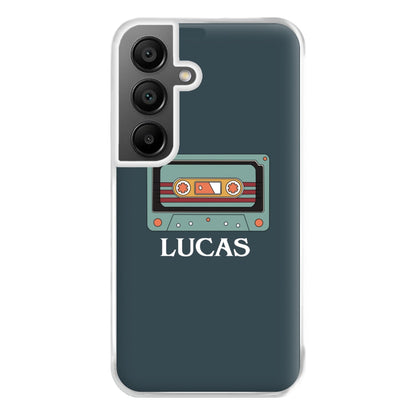 Cassette Tape - Personalised Stranger Phone Case for Galaxy A55