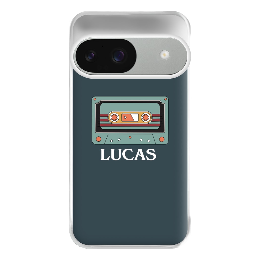 Cassette Tape - Personalised Stranger Phone Case for Google Pixel 9 / 9 Pro