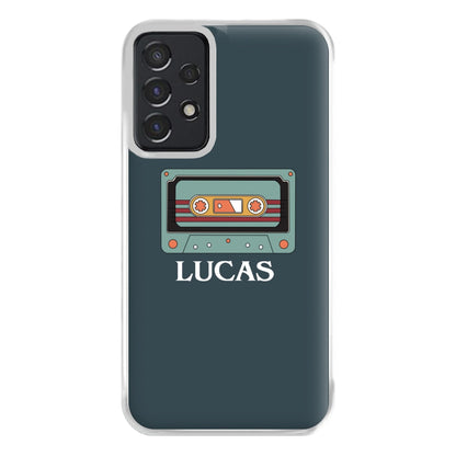 Cassette Tape - Personalised Stranger Phone Case for Galaxy A52 / A52s