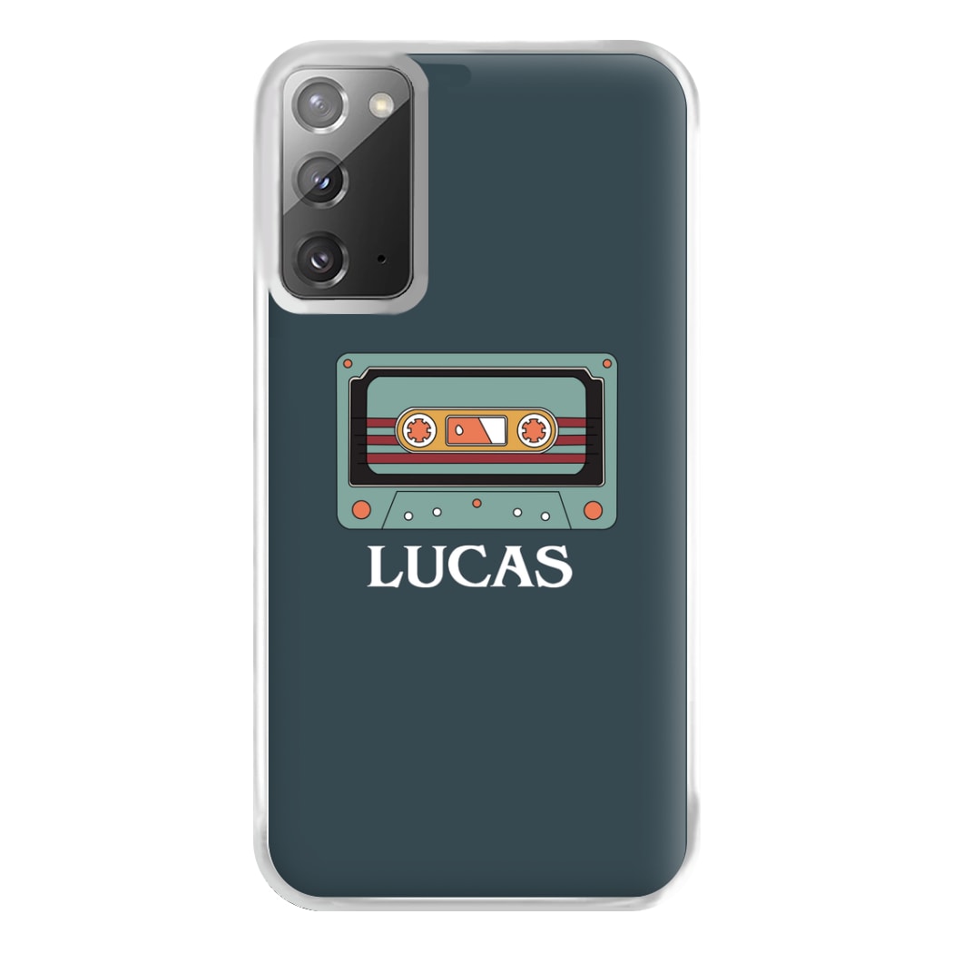 Cassette Tape - Personalised Stranger Phone Case for Galaxy Note 20 Ultra