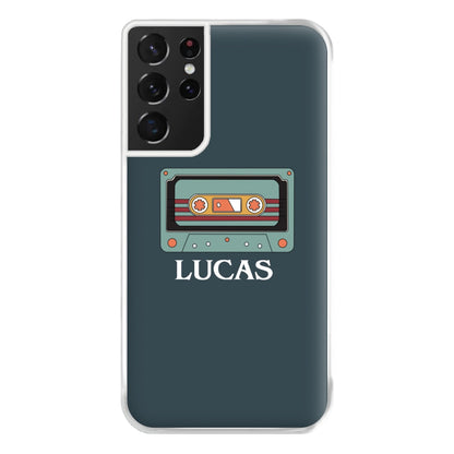 Cassette Tape - Personalised Stranger Phone Case for Galaxy S21 Ultra