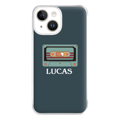 Cassette Tape - Personalised Stranger Phone Case for iPhone 14