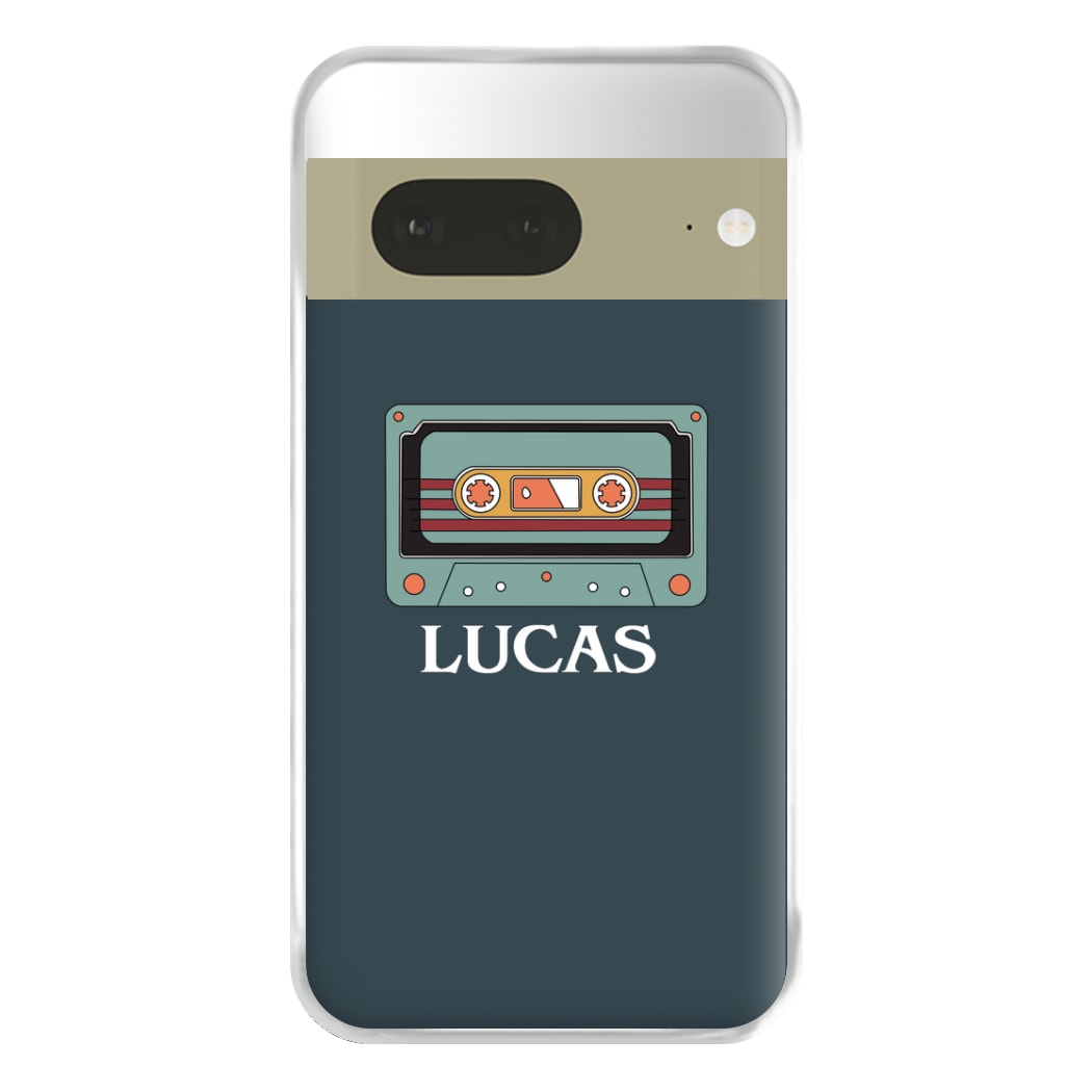 Cassette Tape - Personalised Stranger Phone Case for Google Pixel 7a