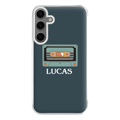 Cassette Tape - Personalised Stranger Phone Case for Galaxy S24FE