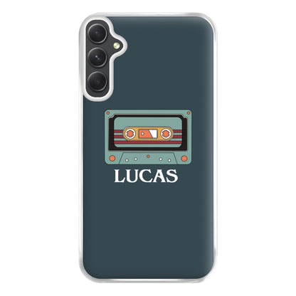 Cassette Tape - Personalised Stranger Phone Case for Galaxy A34