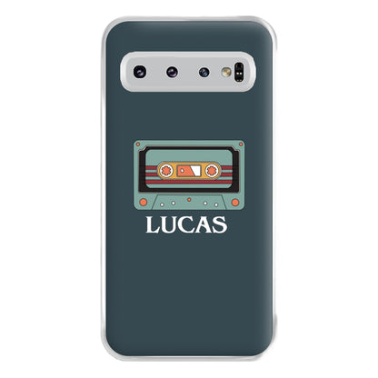 Cassette Tape - Personalised Stranger Phone Case for Galaxy S10 Plus