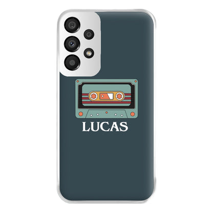 Cassette Tape - Personalised Stranger Phone Case for Galaxy A33