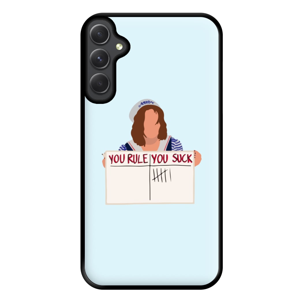 You Suck Tally Phone Case for Galaxy A14