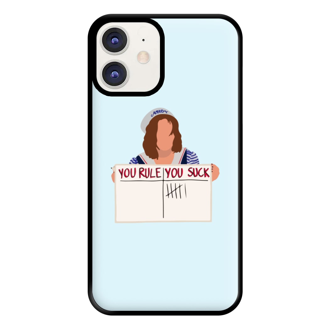 You Suck Tally Phone Case for iPhone 11