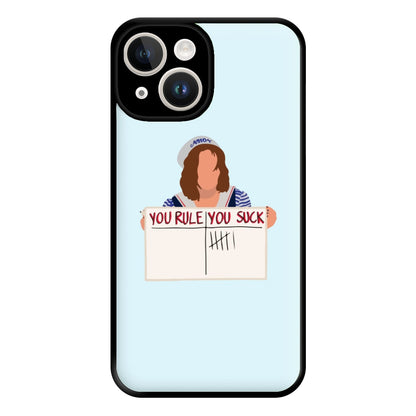 You Suck Tally Phone Case for iPhone 14