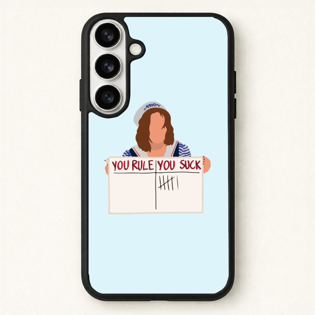 You Suck Tally Phone Case for Galaxy S26 Plus