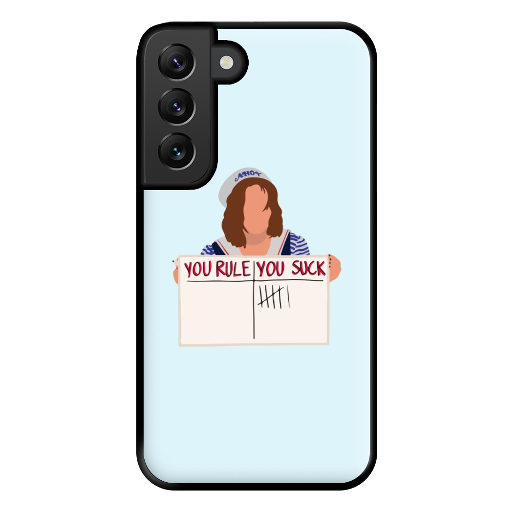 You Suck Tally Phone Case for Galaxy S22 Plus