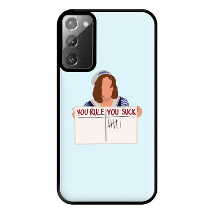 You Suck Tally Phone Case for Galaxy Note 20 Ultra