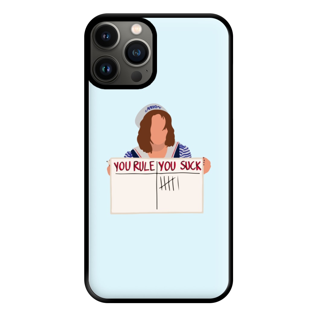 You Suck Tally Phone Case for iPhone 11 Pro Max