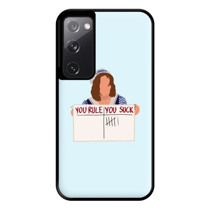 You Suck Tally Phone Case for Galaxy S20FE