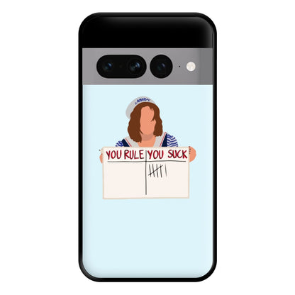 You Suck Tally Phone Case for Google Pixel 7 Pro