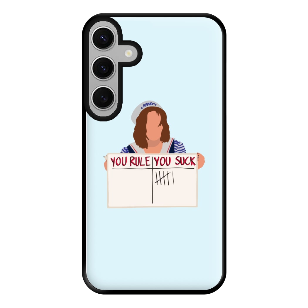 You Suck Tally Phone Case for Galaxy S24FE