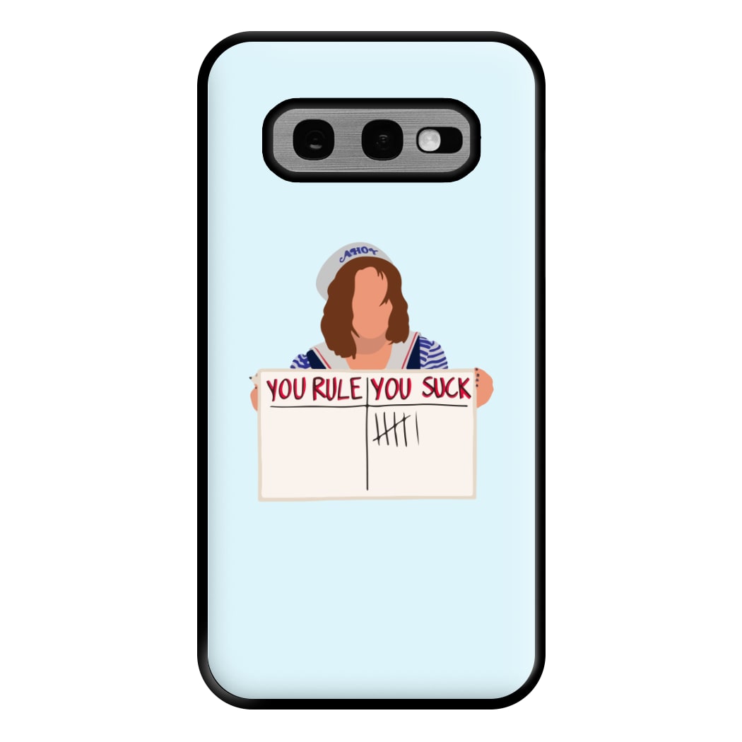 You Suck Tally Phone Case for Galaxy S10e