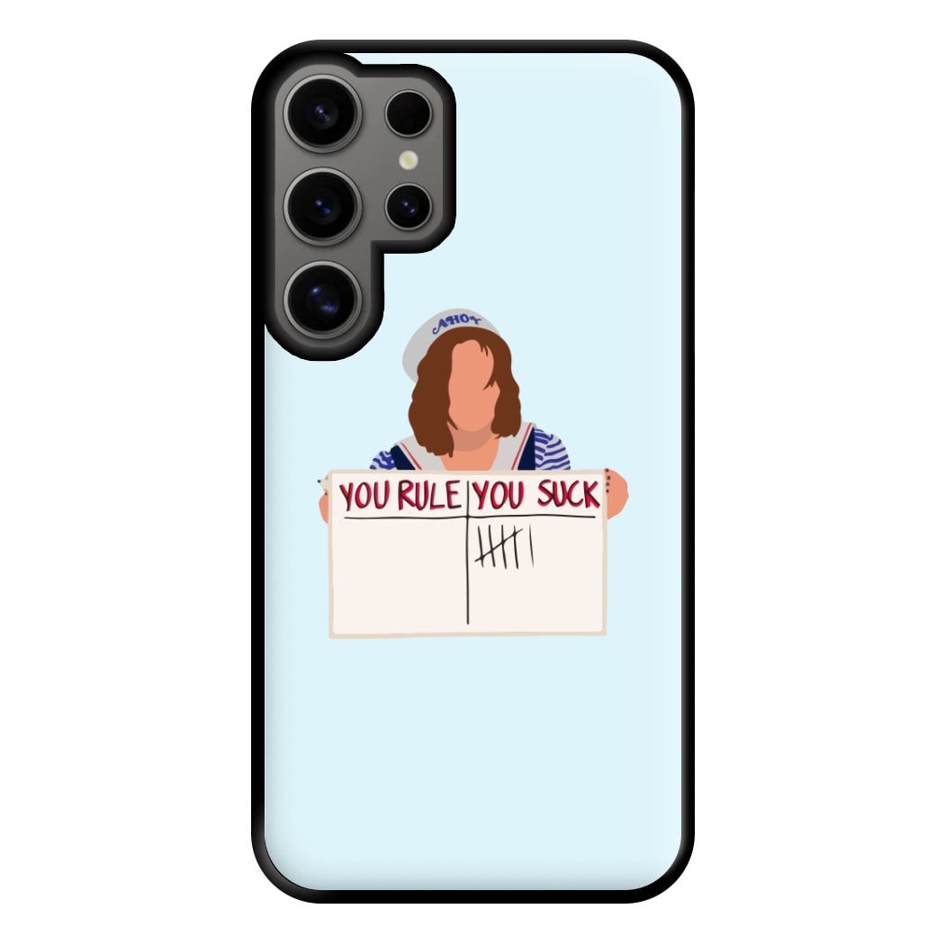 You Suck Tally Phone Case for Galaxy S24 Ultra