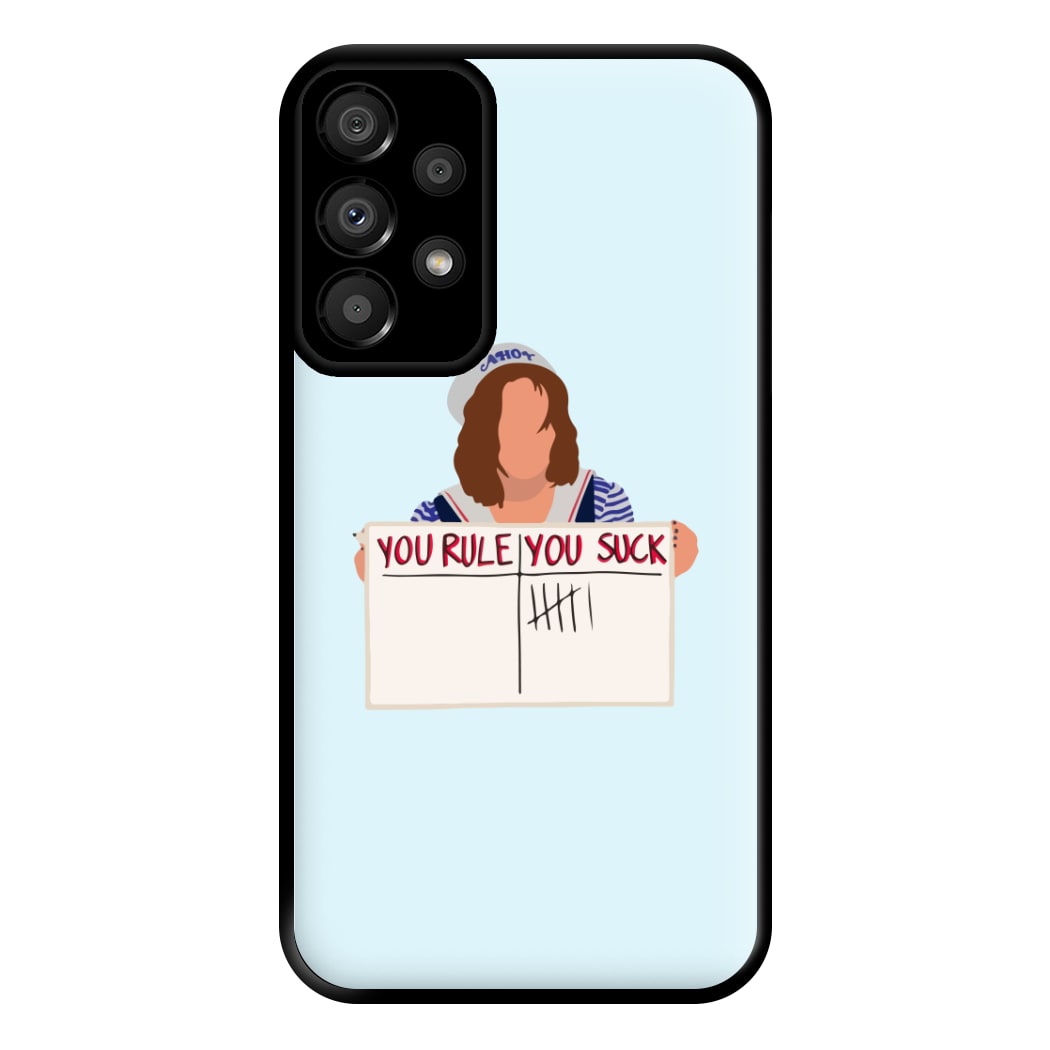 You Suck Tally Phone Case for Galaxy A33