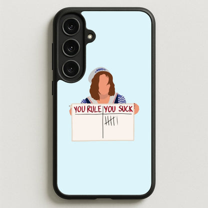 You Suck Tally Phone Case for Galaxy S25FE