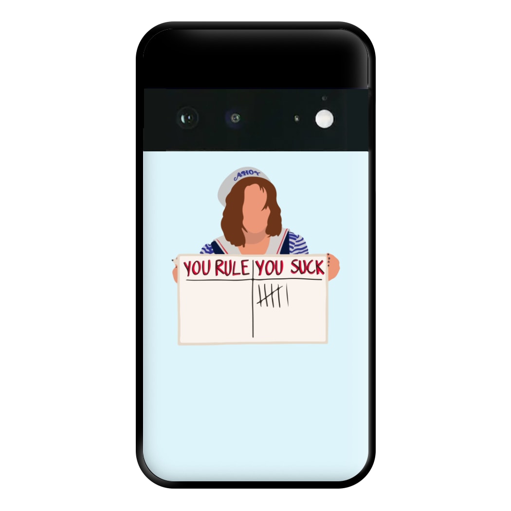 You Suck Tally Phone Case for Google Pixel 6a