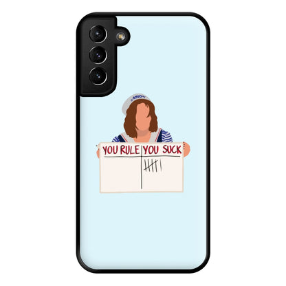 You Suck Tally Phone Case for Galaxy S21 Plus