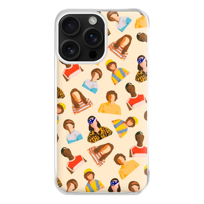 Stranger Pattern Phone Case for iPhone 16 Pro Max