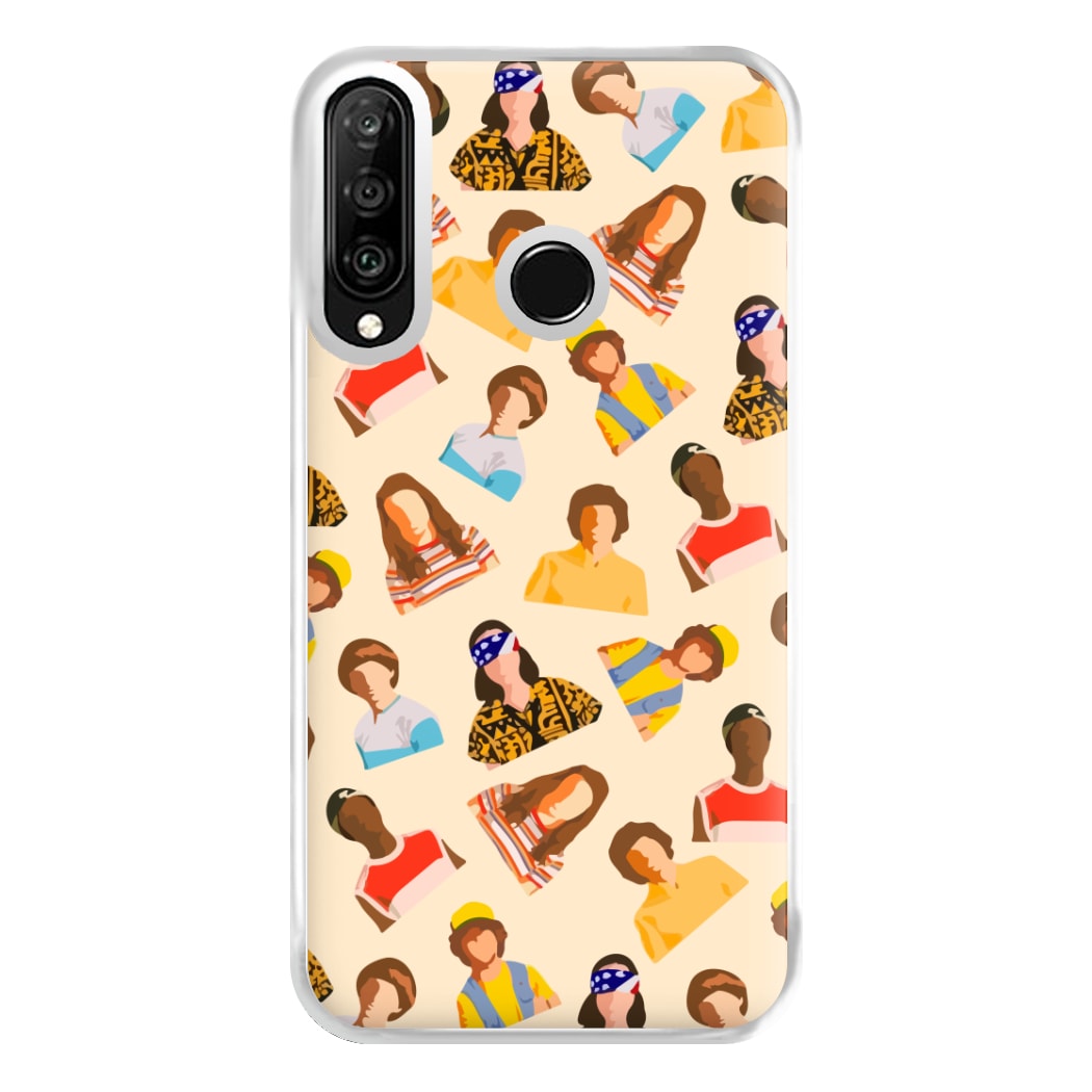 Stranger Pattern Phone Case for Huawei P30 Lite