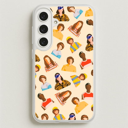 Stranger Pattern Phone Case for Galaxy S25FE
