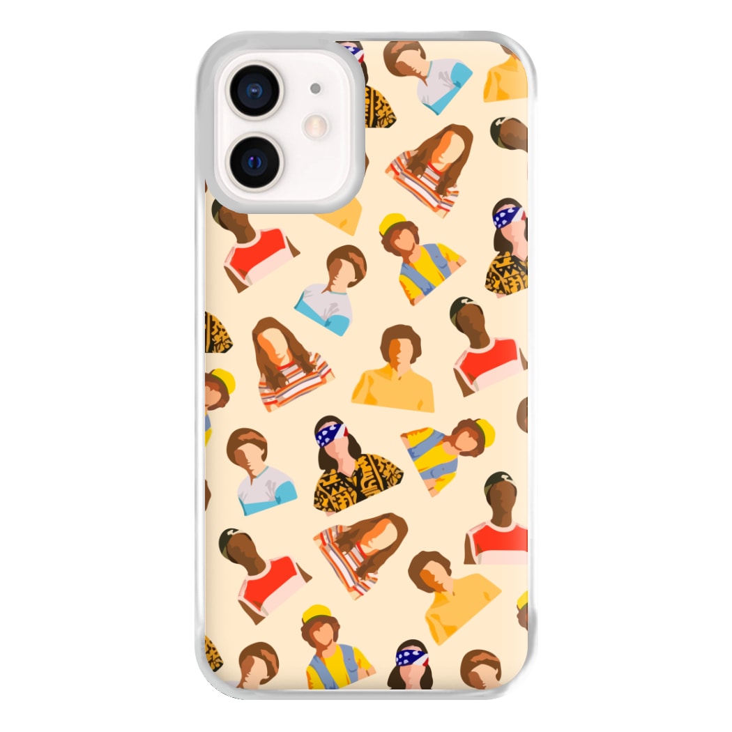 Stranger Pattern Phone Case for iPhone 13 Mini