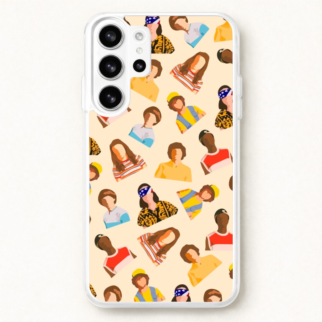 Stranger Pattern Phone Case for Galaxy S26 Ultra