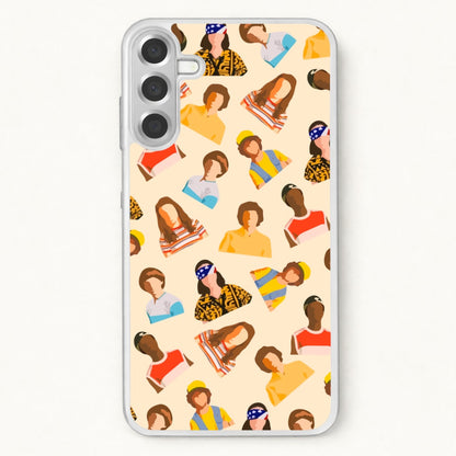 Stranger Pattern Phone Case for Galaxy A17