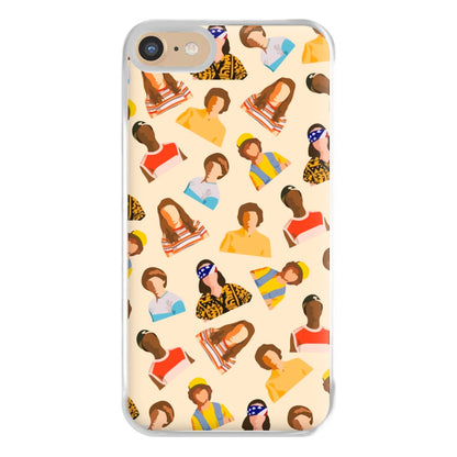 Stranger Pattern Phone Case for iPhone 6 / 7 / 8 / SE