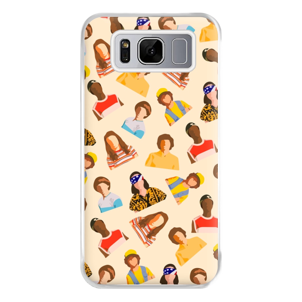 Stranger Pattern Phone Case for Galaxy S8 Plus